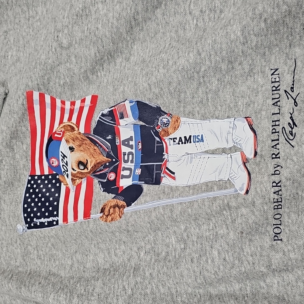 Polo by Ralph Lauren Team USA Polo Bear Fleece Hoodie - Picture 2 of 6